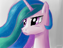 Size: 2111x1622 | Tagged: safe, artist:starhawknaktae, princess celestia, pony, g4, female, solo