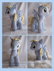 Size: 1801x2373 | Tagged: safe, artist:munchforlunch, derpy hooves, pegasus, pony, g4, female, irl, mare, photo, plushie, solo