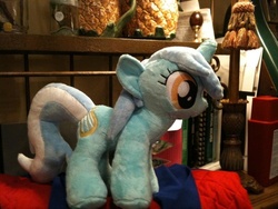 Size: 960x720 | Tagged: safe, artist:sweetwaterpony, lyra heartstrings, pony, g4, irl, photo, plushie, solo