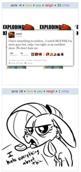 Size: 266x564 | Tagged: safe, rarity, donkey, hybrid, mule, pony, a dog and pony show, g4, my little pony: friendship is magic, /mlp/, 4chan, episode reference, exploitable meme, fake, irony, juxtaposition, juxtaposition win, karma, moot