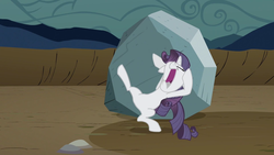 Size: 1920x1080 | Tagged: safe, screencap, rarity, tom, pony, unicorn, g4, the return of harmony, discorded, female, mare