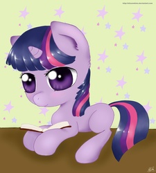 Size: 1800x2000 | Tagged: safe, artist:kitsunehino, twilight sparkle, g4, book, filly, reading