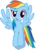 Size: 761x1050 | Tagged: safe, artist:danton-damnark, rainbow dash, g4, simple background, transparent background, vector