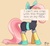 Size: 500x461 | Tagged: safe, artist:solar-slash, fluttershy, pegasus, pony, g4, bunny ears, clothes, dangerous mission outfit, female, goggles, hoodie, mare, parody, pony confession, solo