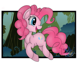 Size: 2400x2000 | Tagged: safe, artist:hydroblaze, pinkie pie, earth pony, pony, g4, everfree forest, female, solo