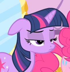 Size: 360x369 | Tagged: safe, screencap, twilight sparkle, g4, twilight sparkle is not amused, unamused