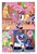 Size: 677x994 | Tagged: safe, artist:brenda hickey, applejack, big macintosh, dj pon-3, fluttershy, spike, twilight sparkle, vinyl scratch, bird, earth pony, pony, comic:keep calm and party on, g4, comic, golden oaks library, male, party, stallion