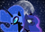 Size: 2500x1800 | Tagged: safe, artist:tjtreece, nightmare moon, princess luna, alicorn, pony, g4, female, mare, moon, stars