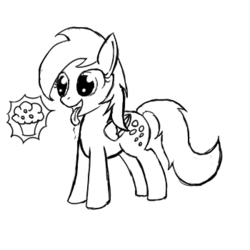 Size: 350x350 | Tagged: safe, derpy hooves, pegasus, pony, g4, female, mare, underp