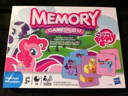 Size: 2592x1936 | Tagged: safe, applejack, pinkie pie, rainbow dash, rarity, spike, twilight sparkle, g4, game, memory, merchandise