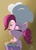 Size: 705x987 | Tagged: safe, artist:grissaecrim, pinkie pie, earth pony, pony, g4, chef's hat, female, hat, pie, solo