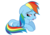 Size: 1280x905 | Tagged: safe, artist:voaxmasterspydre, rainbow dash, g4, crying, simple background, transparent background, vector