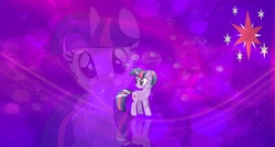 Size: 1600x860 | Tagged: safe, artist:thegreatfrikken, twilight sparkle, g4, crystallized, wallpaper