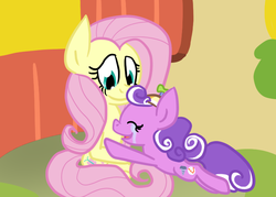 Size: 700x500 | Tagged: safe, artist:emmymew13, fluttershy, screwball, g4, crying