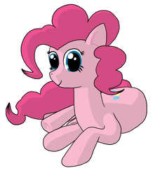 Size: 1200x1300 | Tagged: safe, artist:toastypony, pinkie pie, earth pony, pony, g4, female, solo