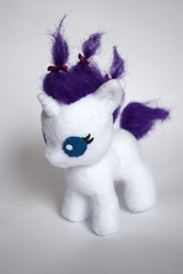 Size: 1004x1500 | Tagged: safe, artist:ivy-cinder, rarity, pony, g4, baby, baby pony, irl, photo, plushie, solo