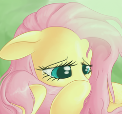 Size: 750x700 | Tagged: safe, artist:tami-kitten, fluttershy, pony, g4, crying, female, sad, solo