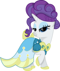 Size: 5053x6000 | Tagged: safe, artist:implatinum, rarity, pony, unicorn, g4, absurd resolution, alternate hairstyle, clothes, dress, female, mare, simple background, solo, transparent background, vector