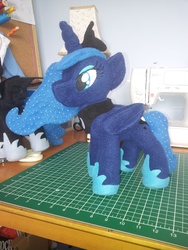 Size: 2448x3264 | Tagged: safe, artist:steen85, princess luna, pony, g4, irl, photo, plushie, solo