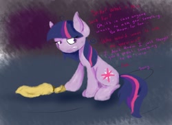 Size: 1280x930 | Tagged: safe, artist:nerdyariel, twilight sparkle, ask shatteredhorn, g4, tumblr