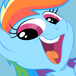 Size: 852x852 | Tagged: safe, artist:pikachux1000, rainbow dash, g4, reaction image, smeel