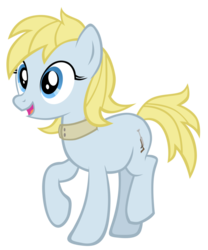 Size: 814x980 | Tagged: safe, artist:chemicowl, earth pony, pony, female, hellsing, mare, open mouth, ponified, raised hoof, seras victoria, simple background, solo, transparent background