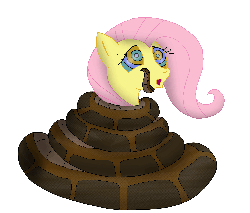 Size: 1566x1335 | Tagged: safe, artist:kinipharian, fluttershy, pegasus, pony, snake, g4, animated, coils, eyes, female, hypnoshy, hypnosis, imminent vore, implied vore, kaa, kaa eyes, kaa hypnotism paraphilia, spirals