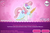 Size: 750x500 | Tagged: safe, virgo (g4), earth pony, pony, g4, official, clothes, dress, eyes closed, eyeshadow, female, horoscope, makeup, mare, ponified, ponyscopes, solo, text, virgo, zodiac