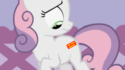 Size: 845x474 | Tagged: safe, sweetie belle, g4, meme, ponies for sale