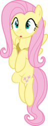 Size: 3000x7817 | Tagged: safe, artist:fehlung, fluttershy, g4, keep calm and flutter on, absurd resolution, element of kindness, simple background, transparent background, vector