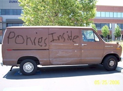 Size: 491x366 | Tagged: safe, barely pony related, irl, photo, rape van, seems legit