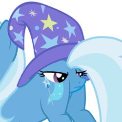 Size: 404x404 | Tagged: safe, edit, trixie, pony, g4, butt, buttface, plot, pun, simple background, solo, transparent background, wat