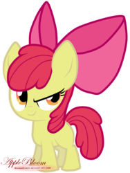 Size: 1536x2048 | Tagged: safe, artist:ravenevert, apple bloom, earth pony, pony, g4, female, filly, foal, simple background, solo, transparent background, vector