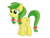 Size: 6000x4500 | Tagged: safe, artist:atmospark, apple fritter, earth pony, pony, g4, absurd resolution, apple family member, female, mare, simple background, solo, transparent background, vector