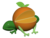 Size: 640x480 | Tagged: safe, artist:clawed-nyasu, orange frog, frog, g4, 3d, orange, simple background, solo, transparent background