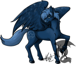 Size: 725x617 | Tagged: safe, artist:kwports, star hunter, pony, g4, commission, male, solo, stallion