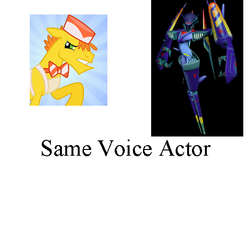 Size: 521x516 | Tagged: safe, carrot cake, g4, beast machines, brian drummond, exploitable meme, jetstorm, same voice actor, transformers