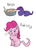 Size: 900x1239 | Tagged: safe, artist:whatsapokemon, pinkie pie, rarity, cat, g4, catified, female, lesbian, pinkie cat, pinkity, pun, ship:raripie, shipping, species swap, visual pun