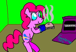 Size: 649x445 | Tagged: safe, artist:feathermaytoy, pinkie pie, g4, 30 minute art challenge, baking