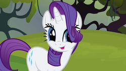 Size: 1280x720 | Tagged: safe, screencap, rarity, pony, unicorn, g4, spike at your service, cute, faic, female, mare, raribetes