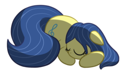 Size: 1000x600 | Tagged: safe, artist:fiddlearts, artist:scramjet747, fiddlesticks, earth pony, pony, g4, apple family member, female, mare, simple background, sleeping, solo, transparent background