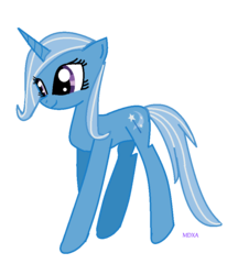 Size: 720x872 | Tagged: safe, artist:marydrawsxanimash, trixie, g4, full body, side view, simple background, solo, standing, transparent background