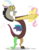 Size: 1166x1506 | Tagged: safe, artist:mattyhex, discord, fluttershy, draconequus, pegasus, pony, g4, doll, female, male, ship:discoshy, shipping, simple background, straight, transparent background