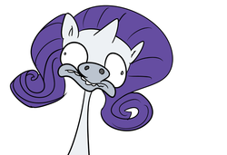 Size: 911x624 | Tagged: safe, artist:extradan, rarity, pony, g4, solo