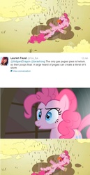 Size: 490x950 | Tagged: safe, pinkie pie, g4, chocolate rain, lauren faust