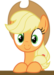 Size: 5889x8192 | Tagged: safe, artist:thatguy1945, applejack, earth pony, pony, g4, keep calm and flutter on, absurd resolution, applejack's hat, cowboy hat, happy, hat, simple background, solo, transparent background, vector