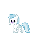 Size: 120x120 | Tagged: safe, artist:james539, cotton cloudy, pony, g4, animated, desktop ponies, female, filly, pixel art, simple background, solo, transparent background