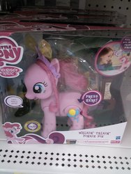 Size: 1920x2560 | Tagged: safe, pinkie pie, earth pony, pony, g4, official, irl, photo, solo, toy, walkin' talkin' pinkie pie, walmart