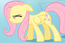 Size: 224x148 | Tagged: safe, screencap, fluttershy, g4, keep calm and flutter on, animated, female