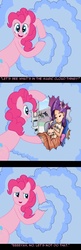 Size: 500x1538 | Tagged: safe, opalescence, pinkie pie, rarity, human, g4, comic, crossing the memes, exploitable meme, humanized, memeception, neptune's spatula